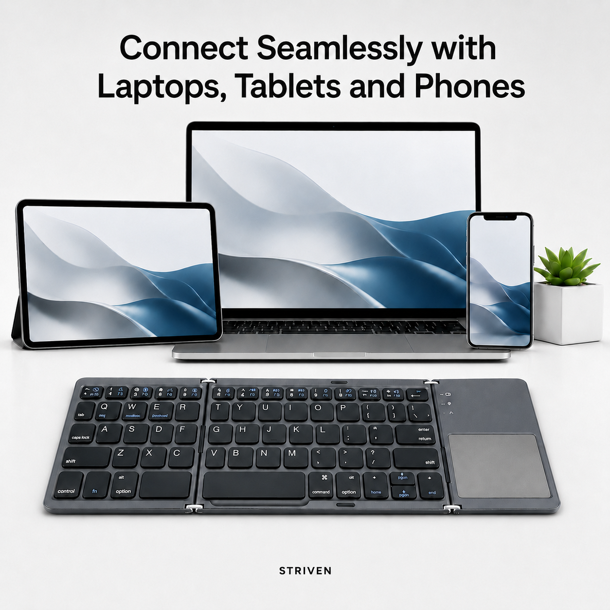 Bluetooth Foldable Keyboard