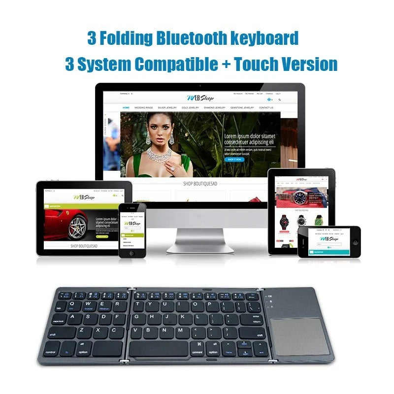 Bluetooth Foldable Keyboard